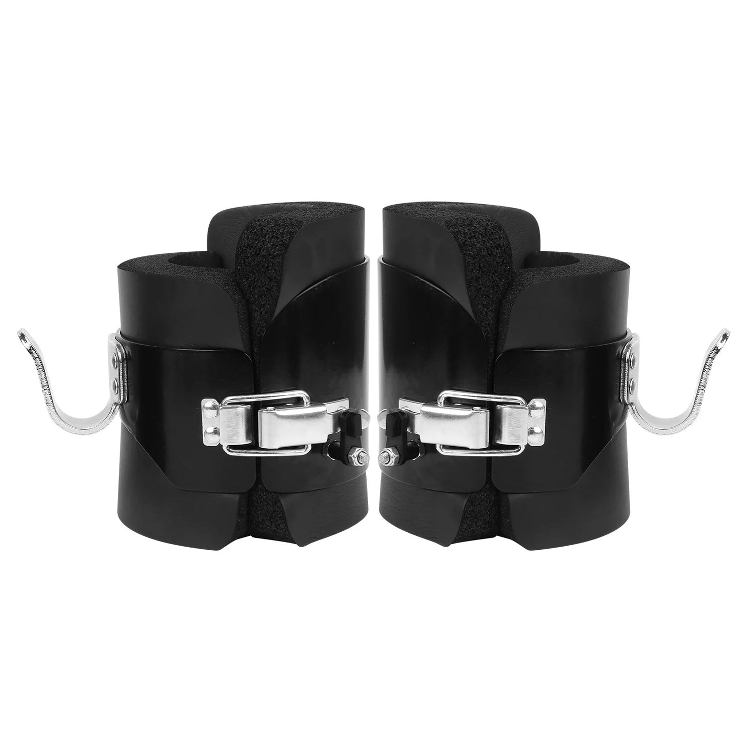 Upside Down Shoes Pair of Hanging Pull Up Boots Anti-Gravity Inversion Hang Up Boots for Home Gym Fitness Neck Back Pain Relief