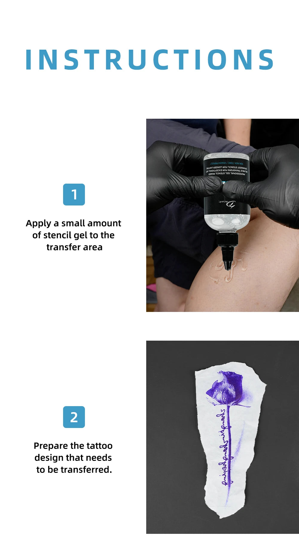 250/120/30ML Tattoo Transfer Gel Thermal Copier Professional Tattoo Stencil Magic Stuff Solution Cream Tattoo Supply