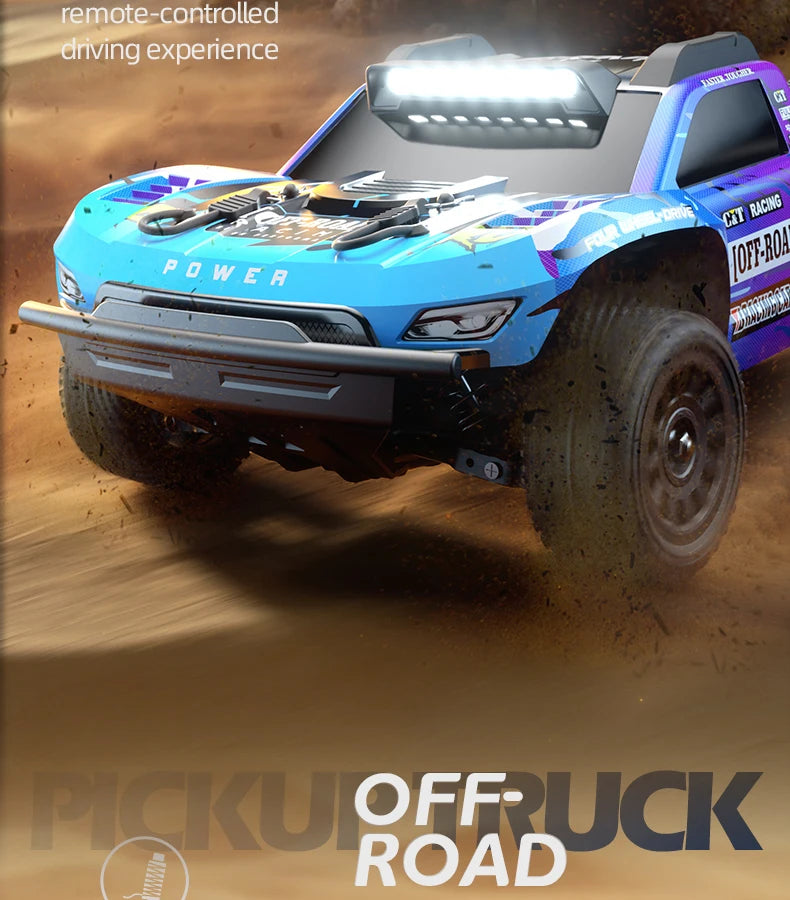 1/14 Q130 RC Car Desert  4WD Off-road Truck 2.4G High Speed Car Racing Drift Remote ControlVehicle Toys For Boys Children