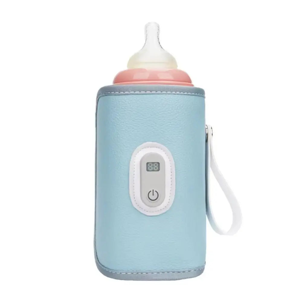 Digital Baby Bottle Warmer 5 Levels Type-C Milk Bottle Insulation Cover LED Display Heating Bottle Thermal Heater Infants