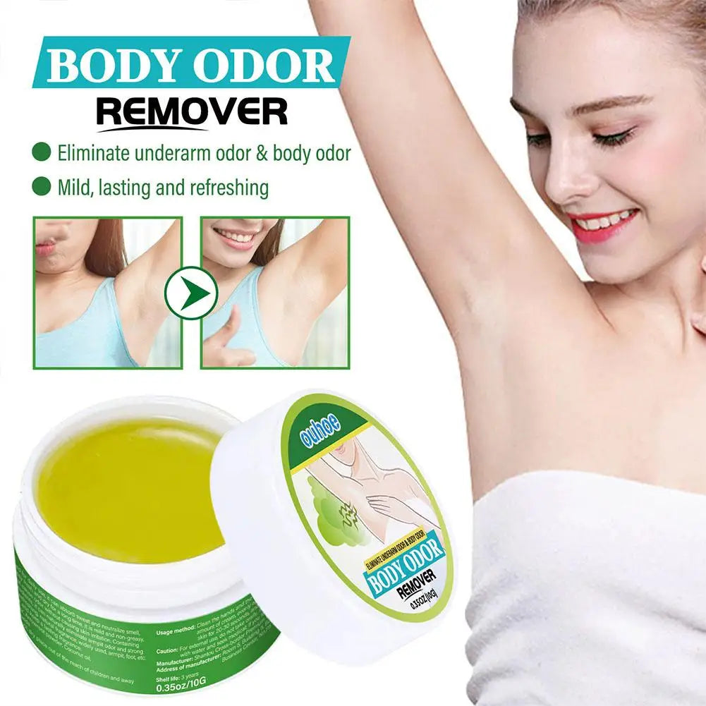 1/3/5pcs Natural Extract Plant Underarm Deodorant Cream Summer Deodorant For Sweat And Odor Removal Bad Smell Treatment 10g