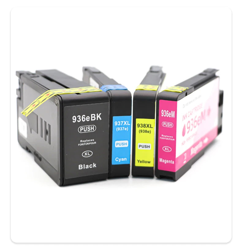 Suitable for daily use 936 937 938 ink cartridges，for HP Officejet pro 9110b 9120 9130 9720 9730 4S6X3A 4S6X0A printer 936e