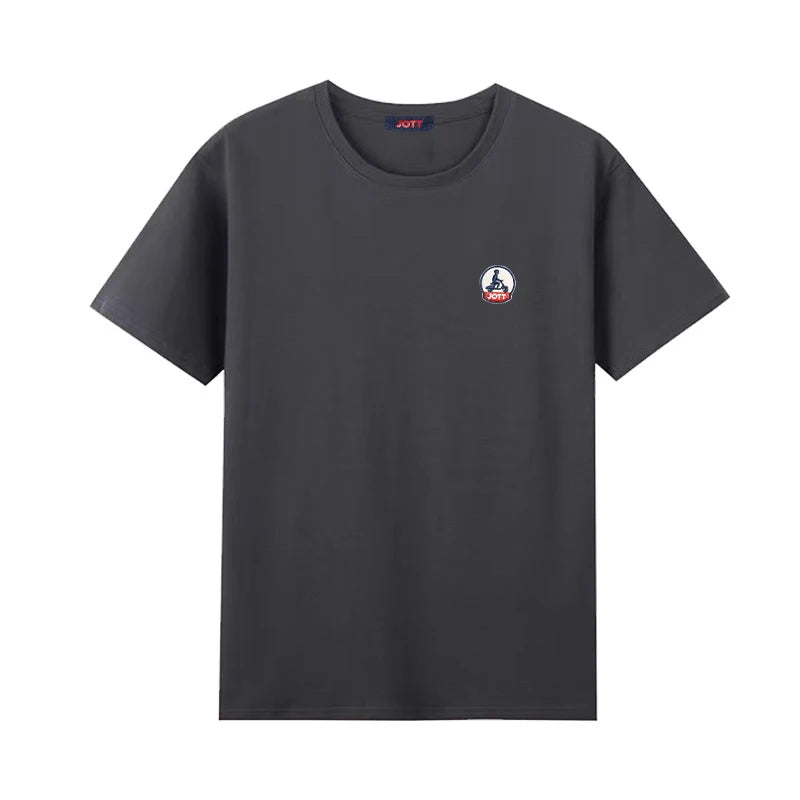2026 Europe Summer High Quality Tops 100Cotton Men Women T-shirt   Couple Casual Loose O-Neck Short Sleeve Tees