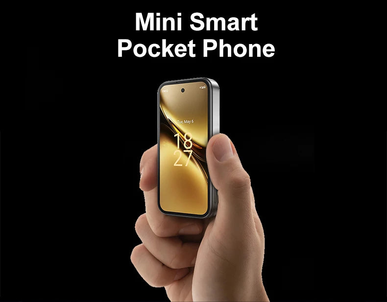 SOYES Q333 4GB RAM 64GB ROM Android 12.0 Smartphone MTK6762 2000mAh Face ID 4G LTE Type-C OTG 3.58‘’ Screen 8MP/5MP Small Phone