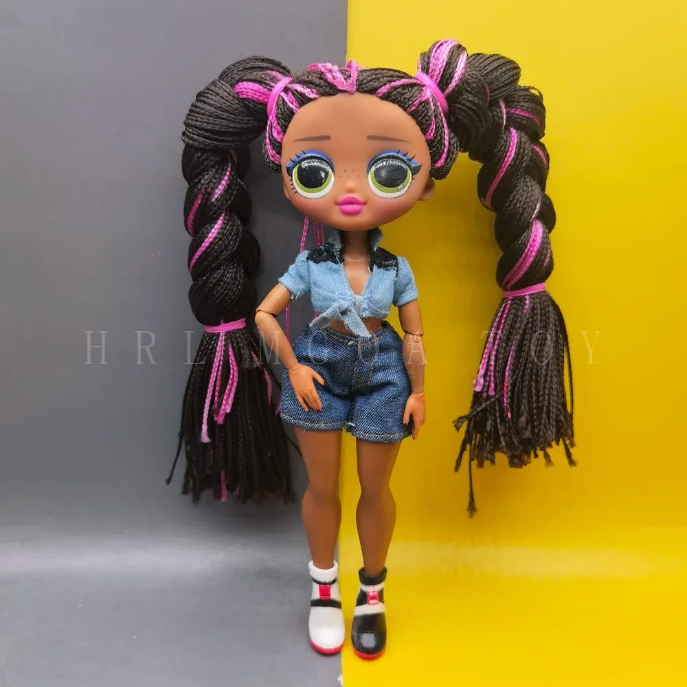 Original 24cm OMG multi-style big sister fashion dressup girl DIY holiday gift doll toy