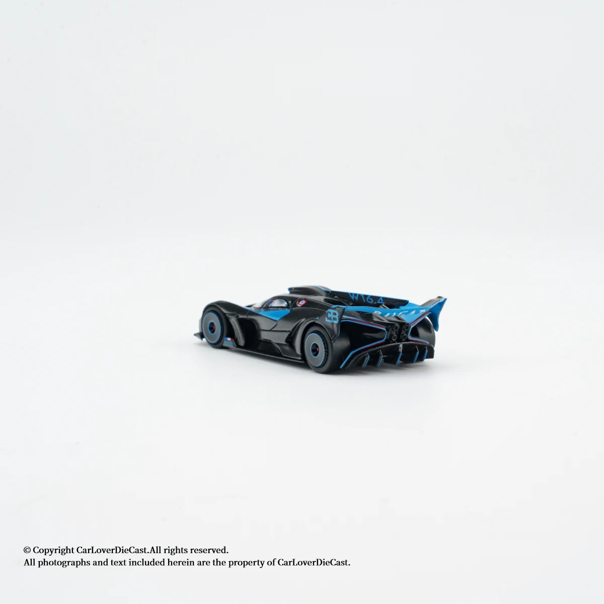 MINIGT 1:64 Bugatti Bolide Presentation Alloy Diecast Car Model Collection