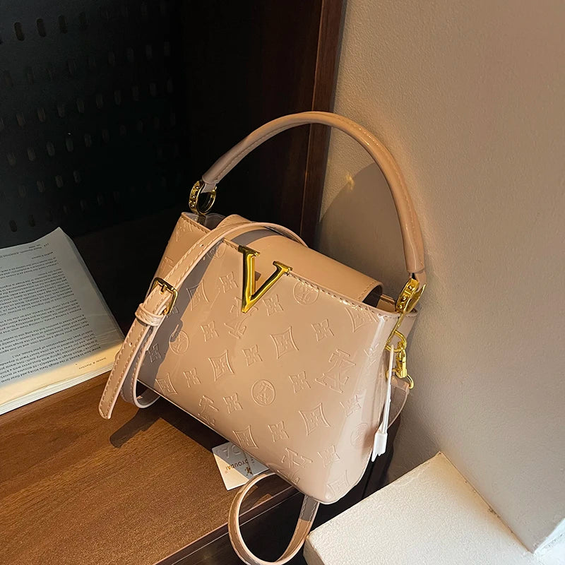 2026 Elegant Ladies Messenger Bag, High-Quality Leather Shoulder Bag For Women With Famous Designer Practical Style