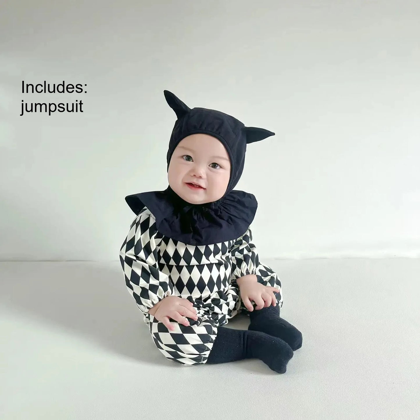 Halloween Baby Boy Clothes Baby Outfit Role Play Playing Cards Infant Party Dress Costume Cosplay Performance Boys Girls Onesie