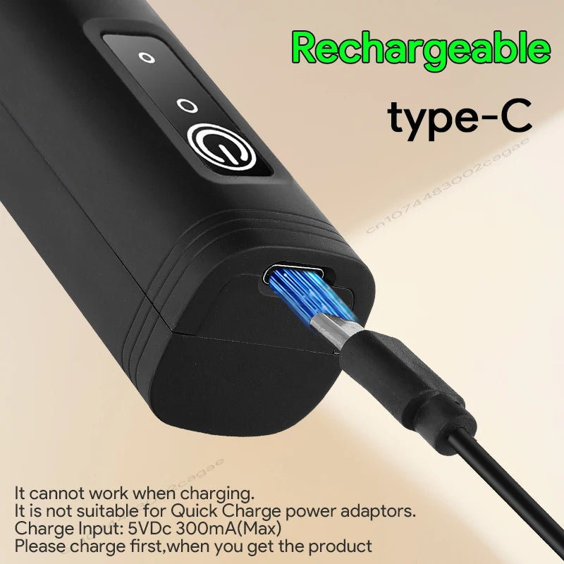 Wireless Milk Frother Electric Type-C Handheld Blender Stainless Steel Mini Coffee Maker Whisk Mixer For Coffee Cappuccino Cream
