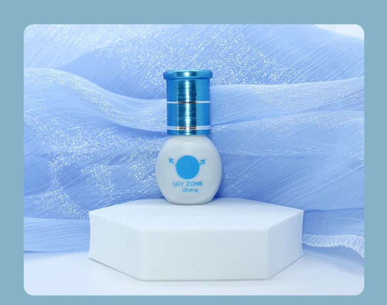 Sky Zone Eyelash Extensions Glue 5g Professional Korea Sky False Lash Glue with Sealed Bag Makeup Tools Shop Supplies