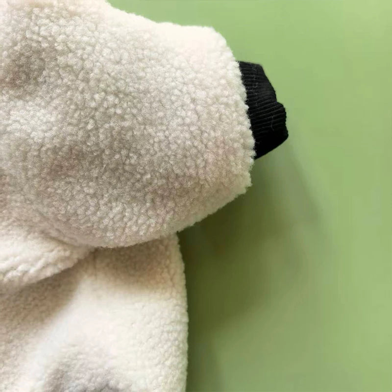 Autumn Winter Designer Luxury Pet Furry Coat Puppy Thick Warm Jacket Yorkiepoodle Small And Medium Sized Dogs Bitches Clothes