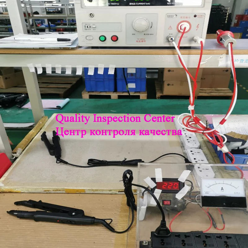 L-611 Hair Extension Iron Constant Heat Keratin Fusion Connector 500°C Heat Insulation Silicone Pad Hairdresser Tool Gift