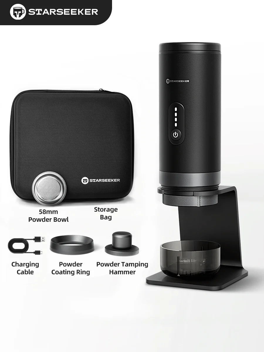STARSEEKER S58/S58Pro Portable Espresso Coffee Maker Wireless Heating Coffee Machine Bottomless Handle Bottomless Extraction