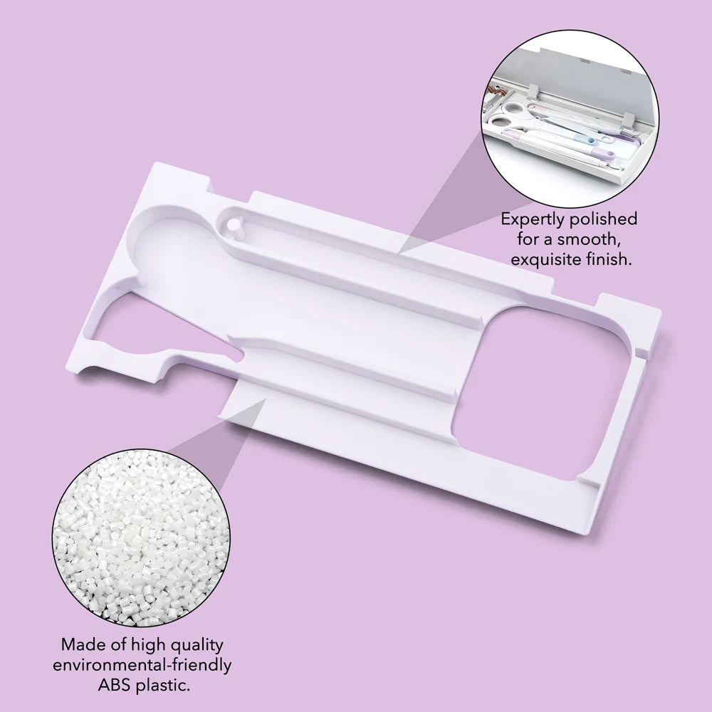 4pcs/Set Tools Storage Inserts for Cricut Maker 3 & Maker Weeding Tools Kit Tray Blades Housing Tip Accessories Organizer