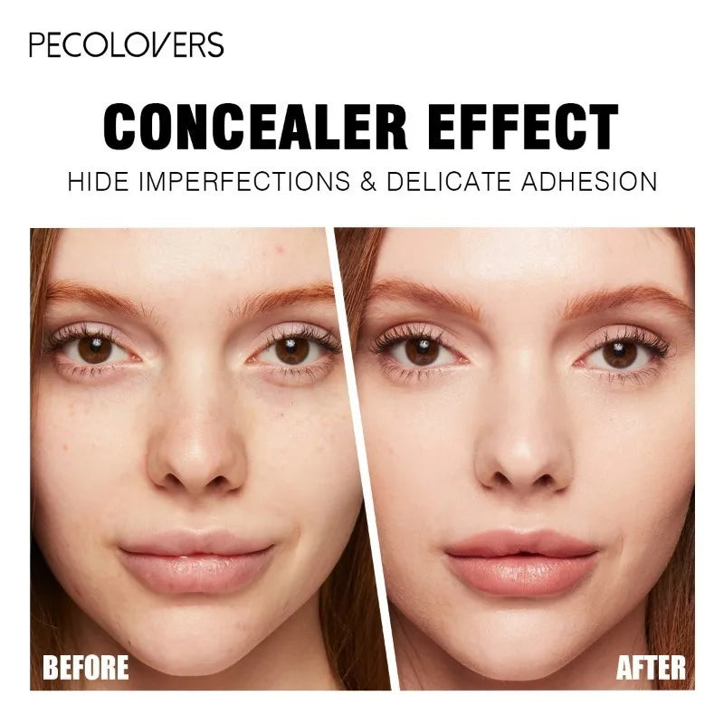 Multi-color Concealer, Dark Circles Covering, Facial Blemishes, Waterproof and Sweat-proof, Long-lasting Natural Concealer