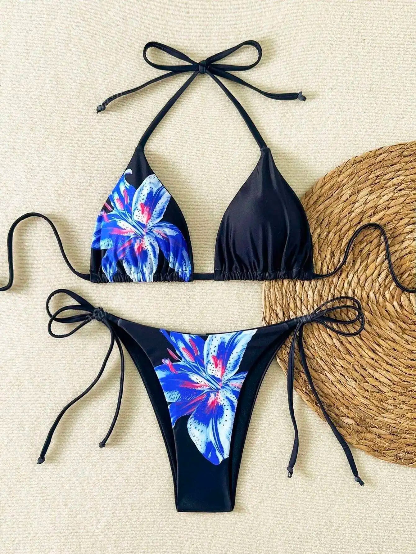 Sexy Print Bikinis Women's Swimwear Female Swimsuit For Swimming Wear Bathing Suits Brazilian Bikini Set Beachwear Pool Bather