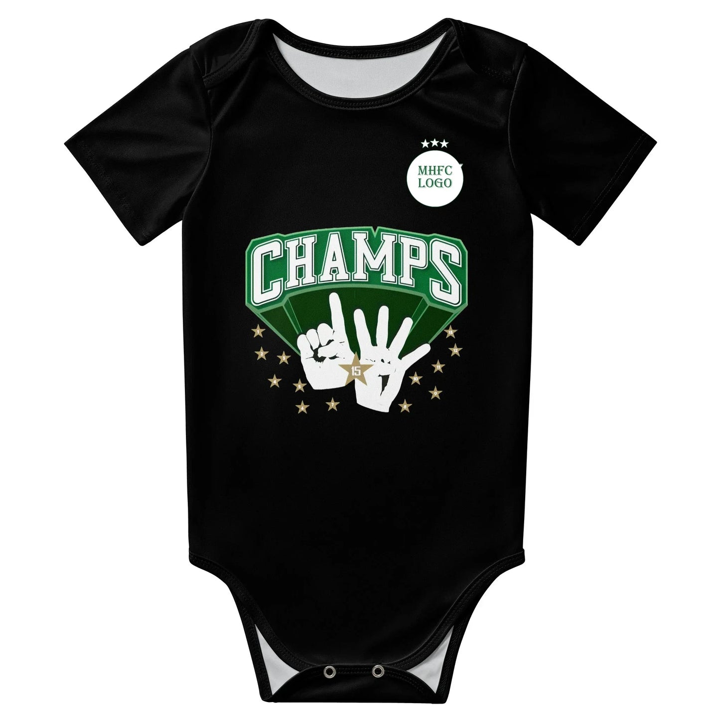 Maccabi MHFC Haifa Green Apes Baby Bodysuit Unisex Shirt Newborn Onesie Boy Girl Undershirt Outfit Baby Romper