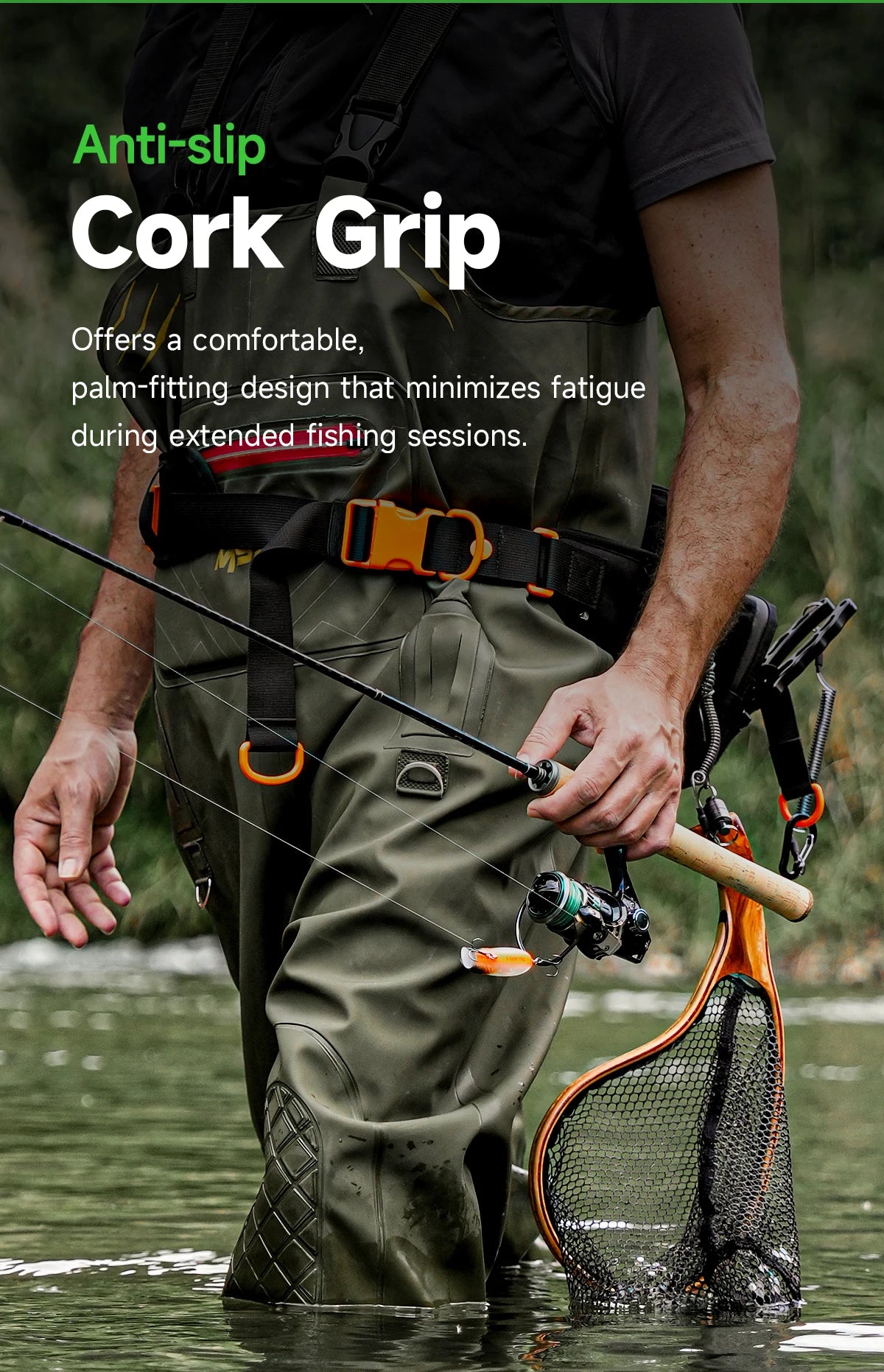 HANDING Magic L Micro BFS Fishing Rod Carbon Fishing Rod Lure Weight 1-8g FUJI® O+A Guide Rings UL/L Spinning Rod Casting Rod