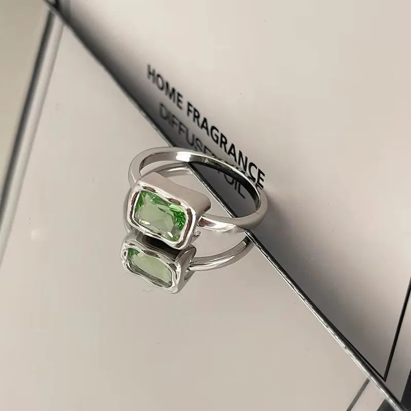 VENTFILLE 925 Sterling Silver Rings for Women Couple Blue Stone Star Jewelry  Party Birthday Gift Dropshipping Wholesale