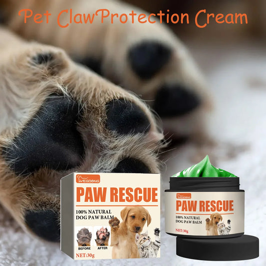 YEGBONG 30g Pet Paw Care Cream Foot Pad Protection Oil for Cats And Dogs Dog Paw Balm Cat Paw Protective Cream Canine Foot Care