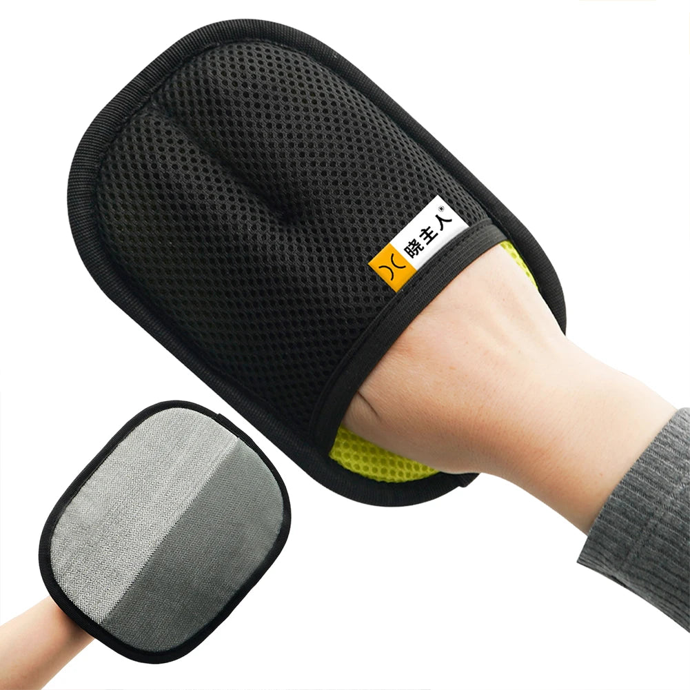 Pet Hair Remover Glove For Cats Reusable Pet Hair Remover Mitt Portable Dog Cat Hair Remover Static Removal Gloves For Pet Hair