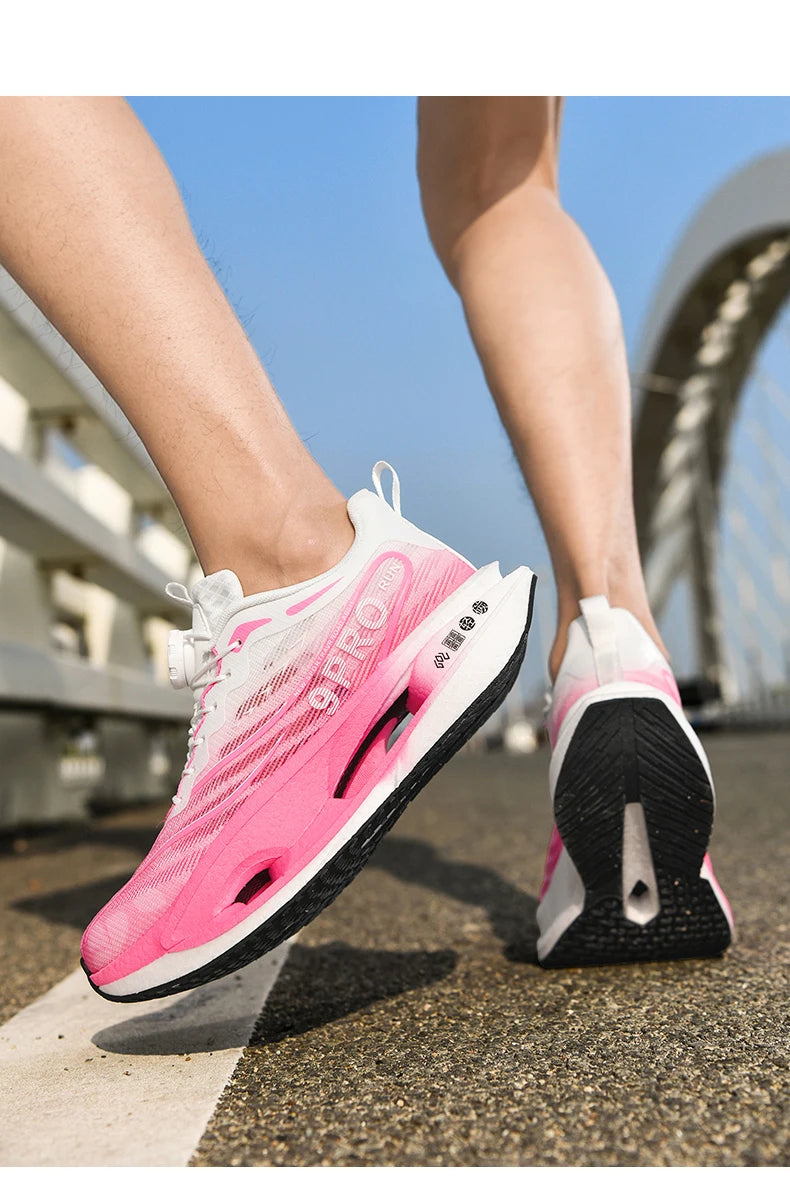 Running Shoes Men Training Speciality Marathon Sports Breathable Lightweight Women's Comfortable Nonskid Leisure Sneakers
