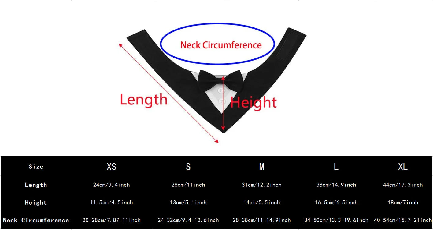 Sucado Handsome Wedding Pet Dog Bandana Elegant Suit Bowtie Luxury Triangular Scarf Collar Engagement Party Gifts Accessories