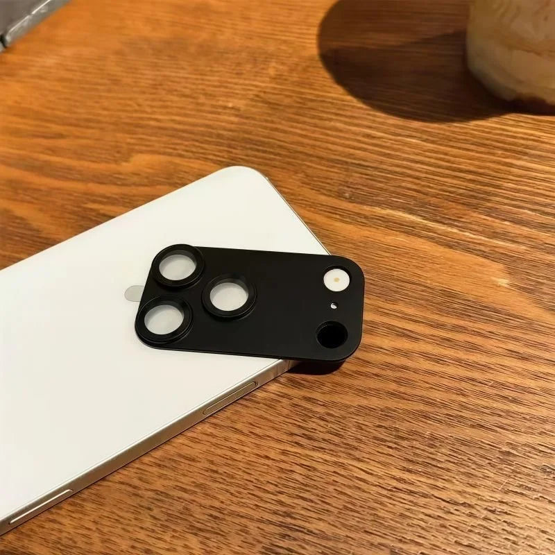 Original Color Metal Camera Protection Lens Film+Phone Case For iPhone 13 Promax Convert To 17Promax 13 Pro Change To 17 Pro