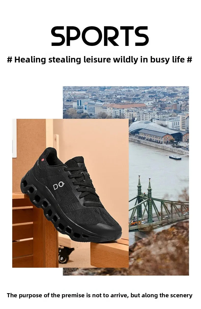 Fashionable Large Size Korean Style Men's Running Shoes Casual Sport Shoes for Teenagers And Students Comfortable Breathable