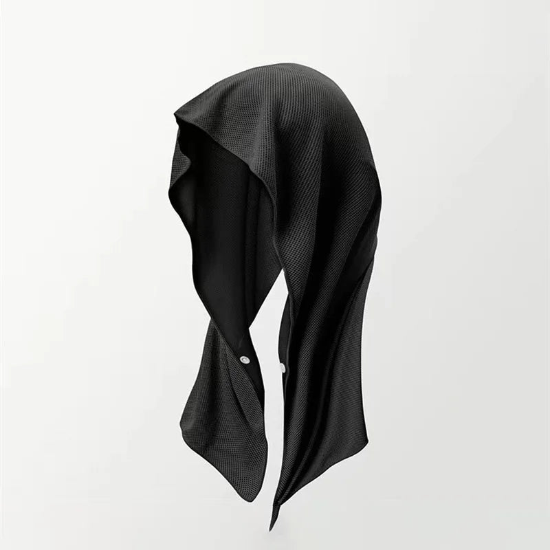 Cooling Hoodie Towel- Hood Towel, Evaporative Cool Technology, Cools Instantly When Wet, , Great for Sports, Fitness, Gym