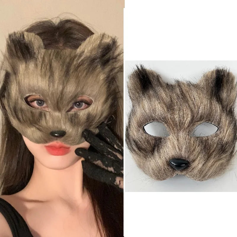 Halloween Costume For Adult Funny AFunny Plush Party Hats for Men Women Girls Boys Cosplay Christmas Holiday Beanies Y2K