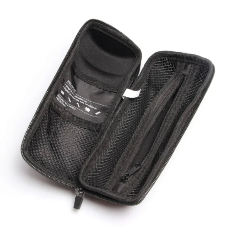1pc Bottle Cage Tool Bag Zipper Waterproof Large Capacity Portable Hardshell Case Organizer Mountain Bike