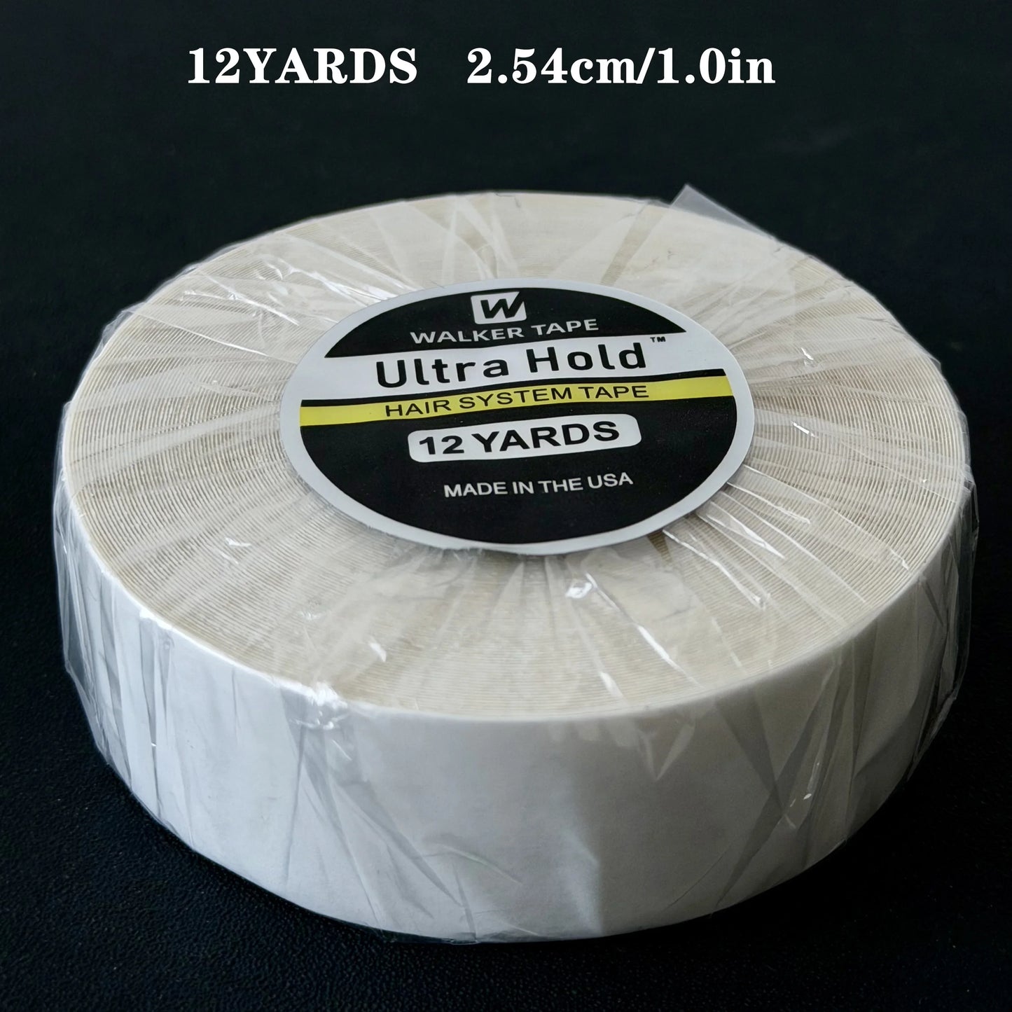 Walker Tape Ultra Hold Lace Front Hair System Tape 3/12Yards 4Sizes 0.8/1.0/2/2.54cm Strong Adhesive Wig Toupee Tape