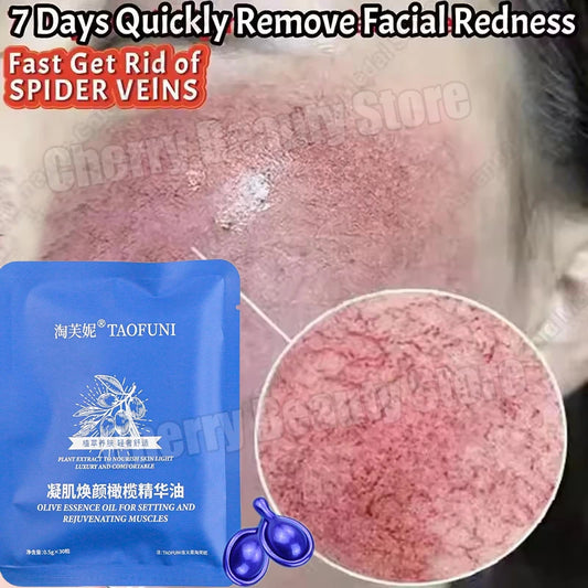 Facial Redness Repair Capsule Oil Improve Sensitive Skin Dryness Moisturizer Soothing Serum Removal Rosacea Korean Cosmetics