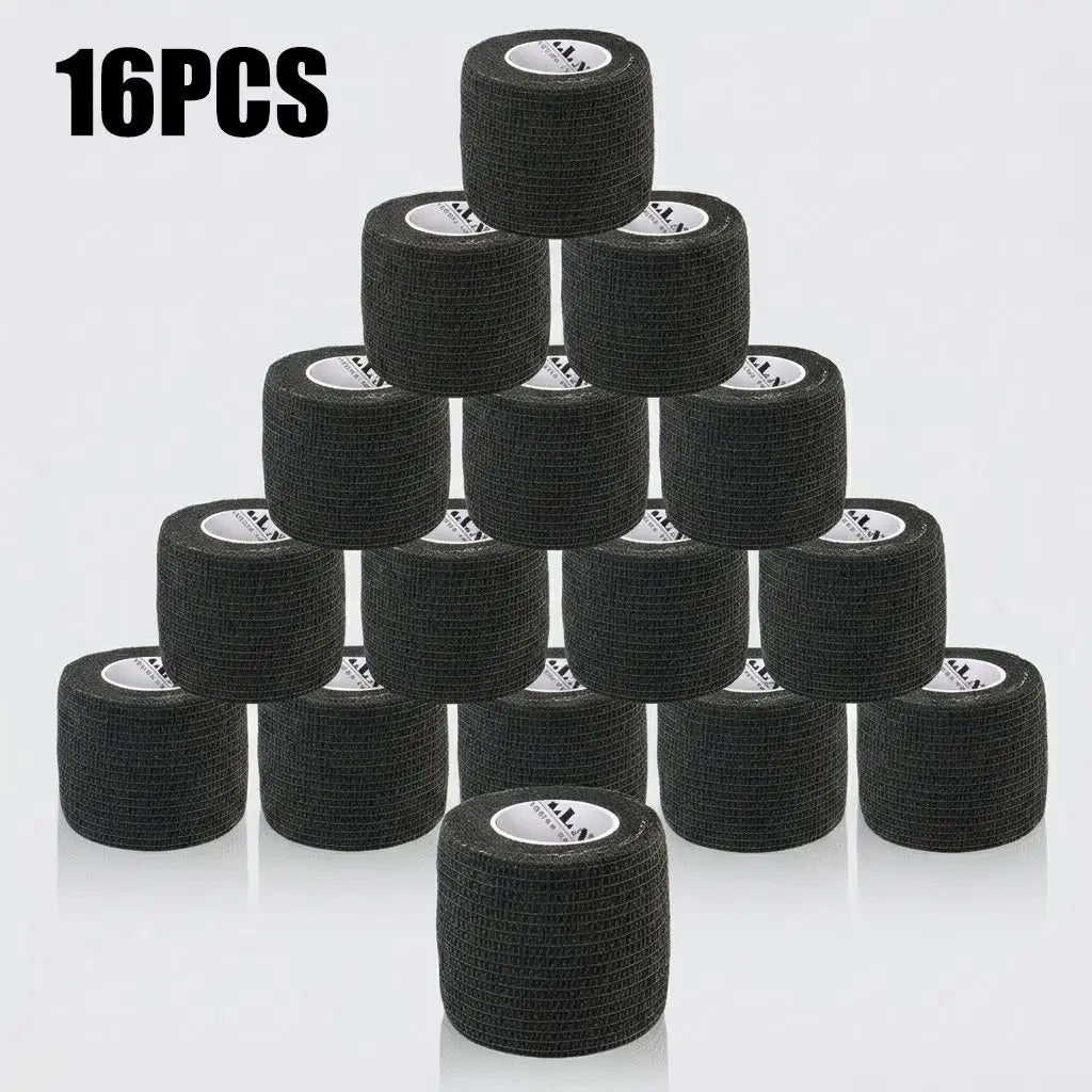 16/10/3PCS Tattoo Grip Bandage Colorful Self Adhesive Wrap 5cm X 4.5m Non Slip Handle Tape Tattoo Machine Grip Cover Supplies