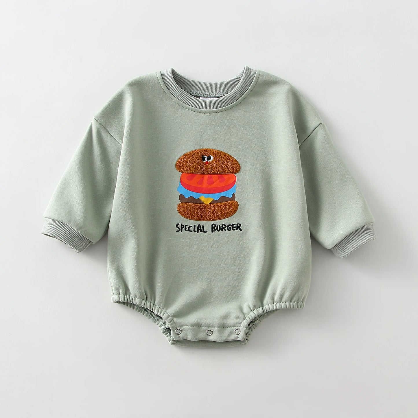Baby Sweatshirt Romper For Boy Spring Fall Soft Long Sleeve Cotton Infant Bodysuit Girls Jumpsuits Hoodies Tops Outwear