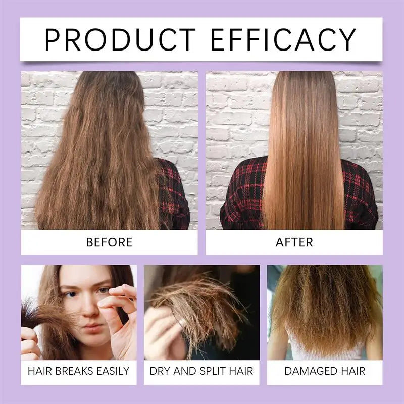 Magical Keratin Hair Mask 5 Seconds Repair Damaged Frizzy Hair Soft Smooth Shiny Nutrition Deep Moisturize Nourishing Hair Care