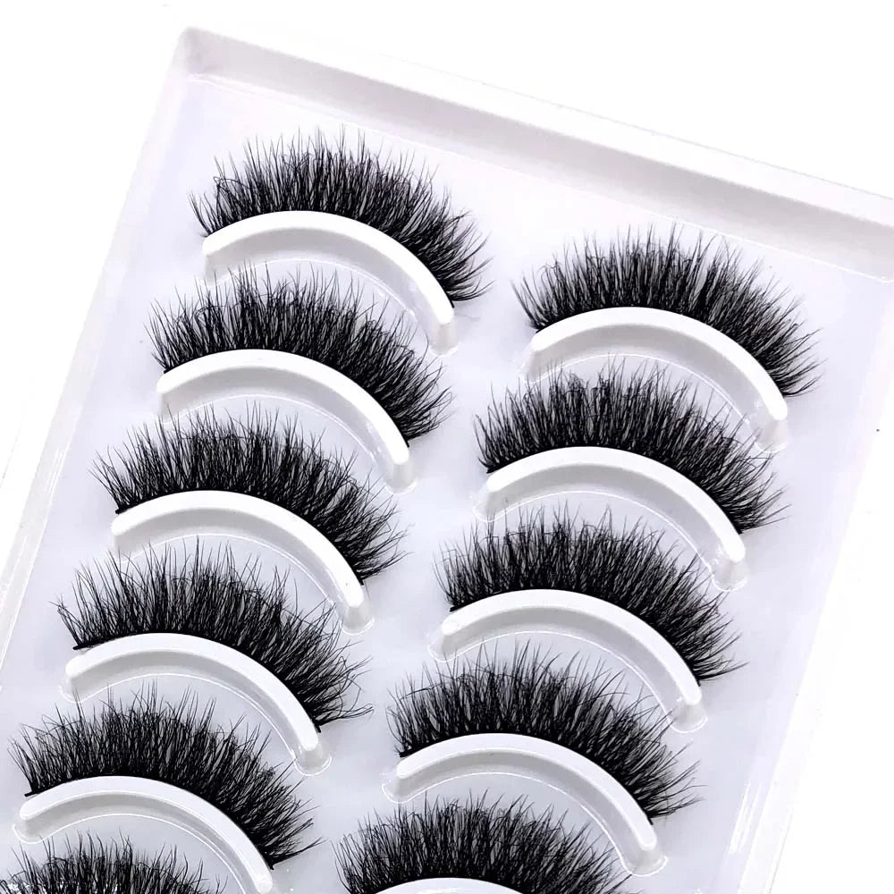33 Style 10/50/100 Boxes 10Pairs Natural 3D Mink False Eyelashes Makeup Fake Eye Lashes Faux Cils Make Up Beauty Tools Wholesale