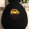 car LOVE BUG  women's casual hoodies