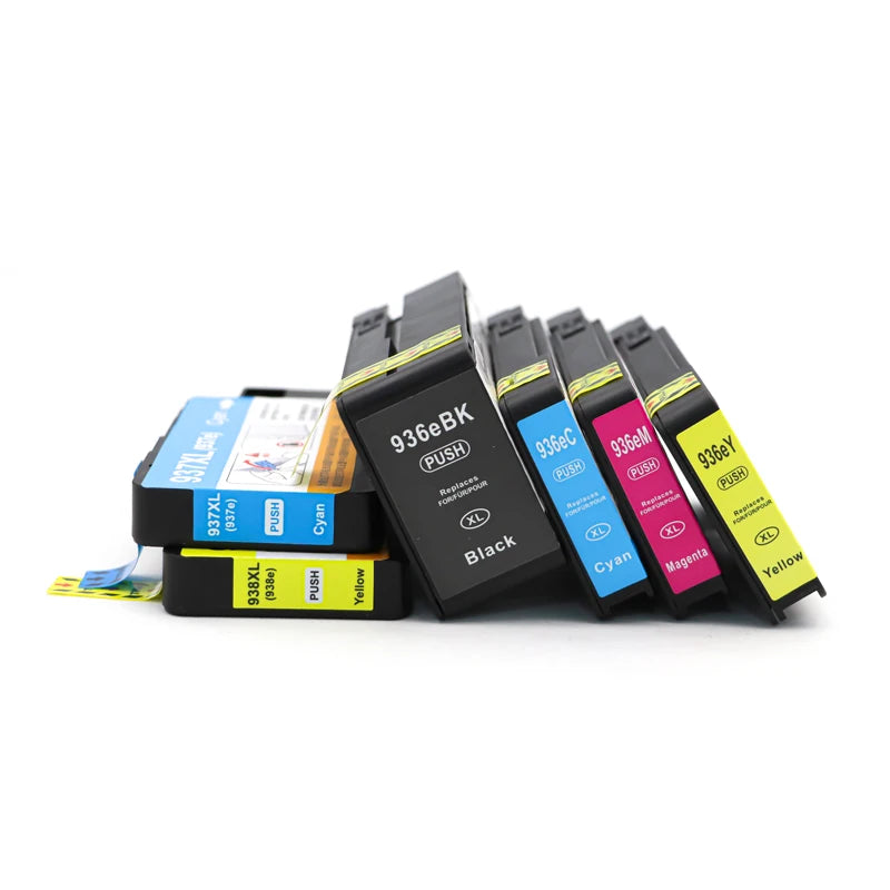 Suitable for daily use 936 937 938 ink cartridges，for HP Officejet pro 9110b 9120 9130 9720 9730 4S6X3A 4S6X0A printer 936e