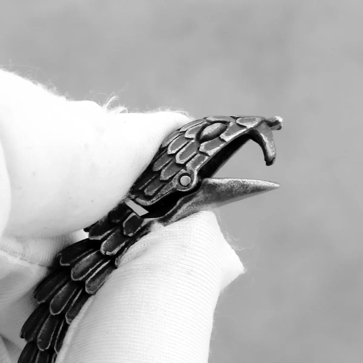 Fashion Gothic Snake Necklace Stainless Steel Men's Hip Hop Biker Punk Necklace Vintage Snake Boy Friend Jewelry Wholesale