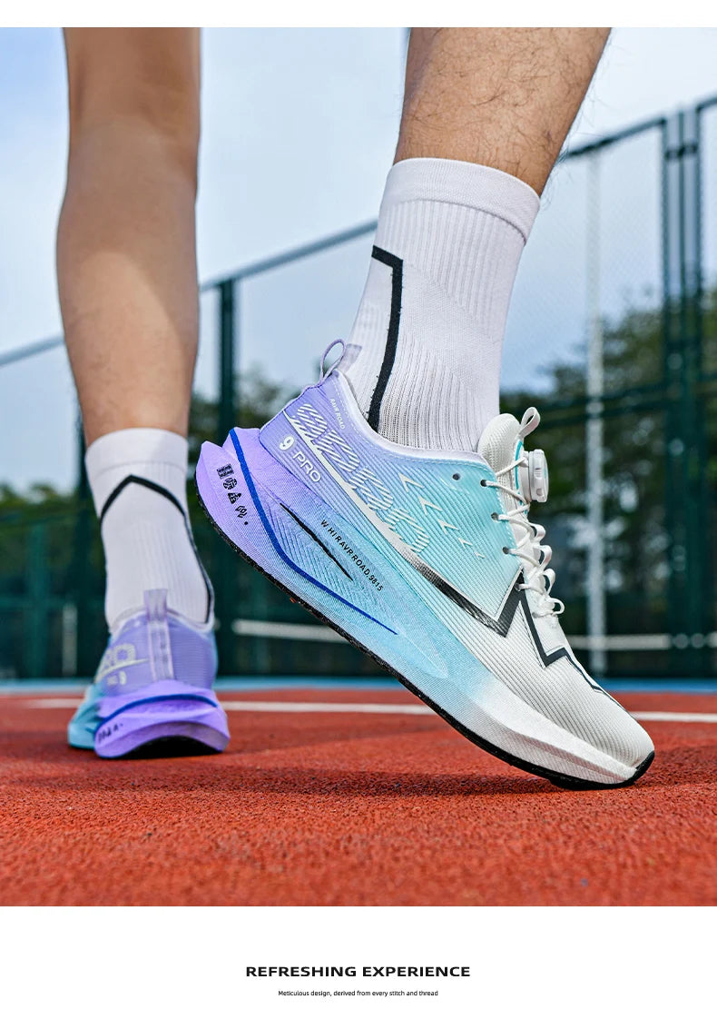 New Men's Sneakers Cushioning Training Jogging Shoes Wear-Resistant Lightweight Tennis Shoes Fashionable Women's Running Shoes