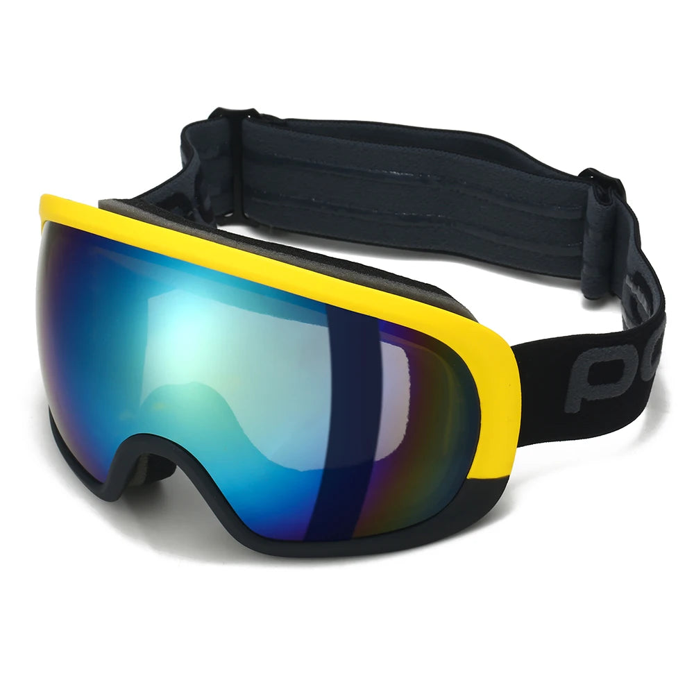 Snow Ski Goggles Snowboarding Skiing Mask for Men Women Anti-Fog Lens Kit UV400 Protection Snowmobile Glasses Motorcycle