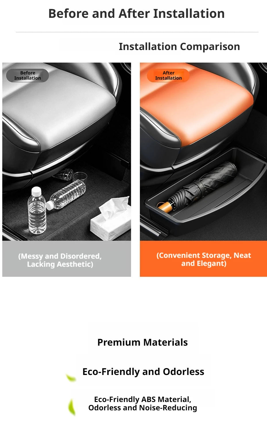 Car Seat Bottom Box For Baby Goods Storage Case Under Seats Organizer Box Babg Diaper Holder Kids Toys Collector Accessories