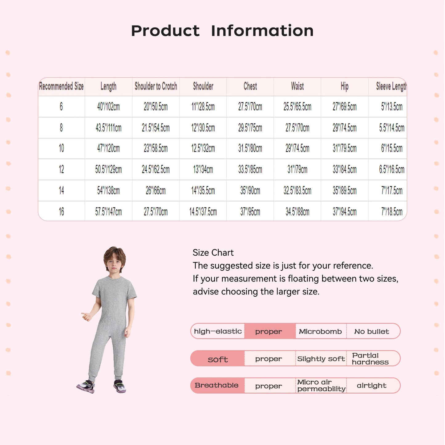 Kids Boys Girls Special Needs Adaptive Clothing Cotton Round Neck Short Sleeve Back Zipper Solid Color Full Body Jumpsuit Romper
