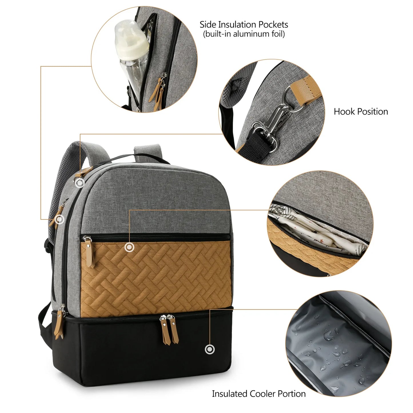 Travel Duffel Gym Tote for Women with Wet Pocket Carry on Waterproof Hand Airport Cabin Bags Сумки Beach Bags Baby Diaper Bag