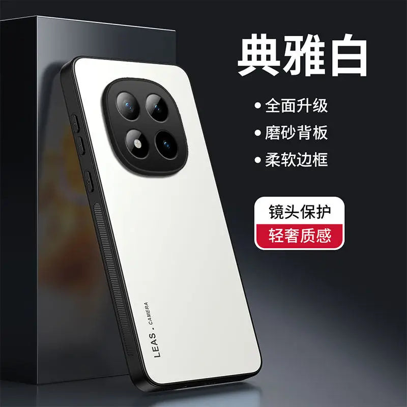 For POCO M8 Pro 5G Shockproof Armor Frosted Case for Mi POCO M 8 M8pro Camera Protection Matte Hard Bumper Cover Shell Capa