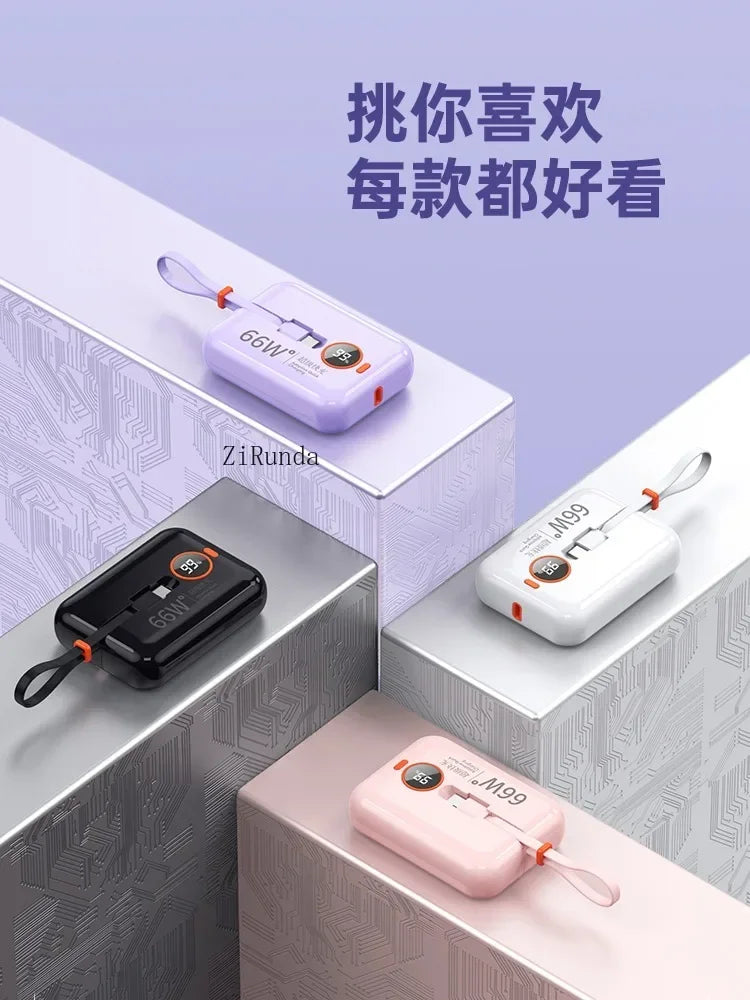 50000mAh Power Bank 120W Super Fast Charging 100% Sufficient Capacity Portable Battery Charger Digital Display For iPhone Xiaomi