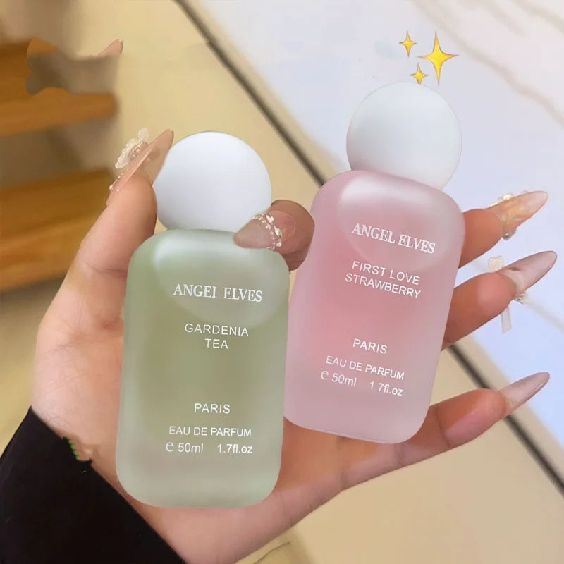 First Love Series Unisex Perfume Long-lasting Fresh Gardenia Tea Fruity Eau De Toilette Youth Girl Body Fragrance Spray New 50ml