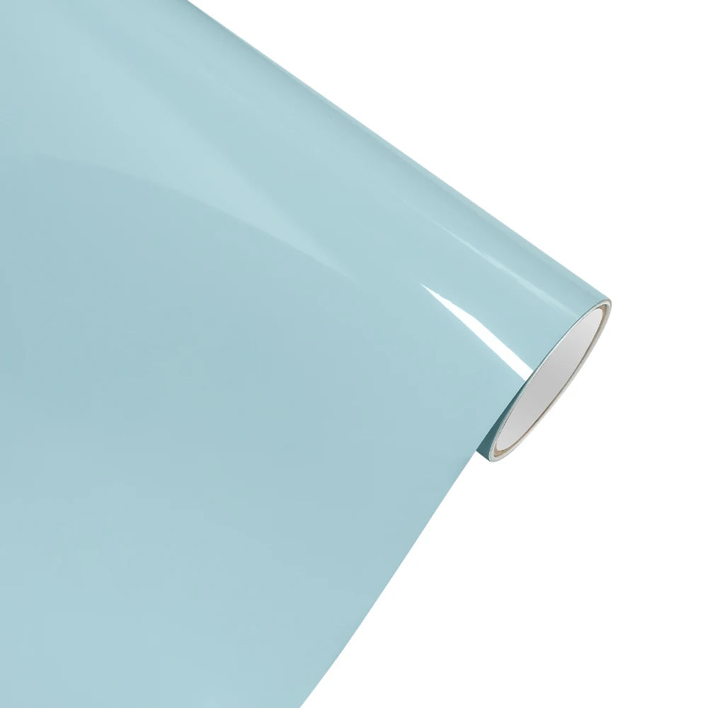 Gulf Blue Vinyl Wrap Car Motorcycle Adhesive Vinyl Body Wrapping Film Waterproof PVC Auto Decal Car Accessories Decoration